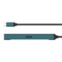 ONTEN UC972C 7 az 1-ben hub - 4x USB-C / 3x USB-A USB-C-re - petrolkék