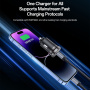 Yesido Y74 autós töltő USB-C porttal - 30W - fekete