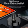 Yesido Y74 autós töltő USB-C porttal - 30W - fekete