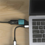 ONTEN UC103 videó adapter - Display Port - USB-C - petrolkék