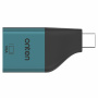 ONTEN UC105 video adapter - VGA - USB-C - petrolkék