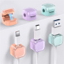 AhaStyle ragasztós kábelrendező készlet - 6 db - színes
