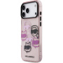 Karl Lagerfeld IML Többféle K&CH fejek tok iPhone 17 Pro Max - rózsaszín