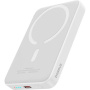 Baseus Magnetic Mini Air vezeték nélküli MagSafe power bank USB-C porttal - 10 000 mAh - fehér
