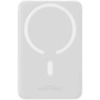 Baseus Magnetic Mini Air vezeték nélküli MagSafe power bank USB-C porttal - 10 000 mAh - fehér