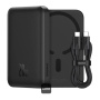 Baseus Magnetic Mini Air vezeték nélküli MagSafe power bank USB-C porttal - 6 000 mAh - fekete