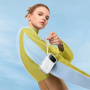 Baseus QPow2 powerbanka integrovanými USB-C kábelekkel és USB-C / USB-A portokkal - 10 000 mAh - fehér