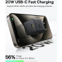 Baseus Palm USB-C-s töltőadapter - 20W - fekete