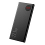Baseus Adaman Powerbank USB-C / 2x USB-A portokkal - 10 000 mAh - fekete