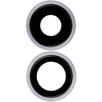 Pótalkatrész - hátsó kamera tok - Apple iPhone 11 - lila