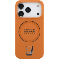 Oracle Red Bull Racing Kék Gyűrű szilikon tok MagSafe-el iPhone 17 Pro Max készülékhez - narancssárga