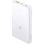 Baseus PicoGo powerbank 2x USB-C / USB-A portokkal - 10 000 mAh - fehér