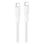 BELKIN Boost Charge Pro fonott töltőkábel - USB-C – USB-C - 1 m - fehér