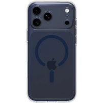 Spigen Ultra Hybrid átlátszó tok kék MagSafe-fel iPhone 17 Pro-hoz - átlátszó