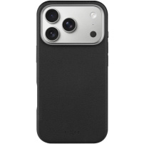 FIXED MagLeather bőr tok MagSafe támogatással iPhone 17 Pro készülékhez - fekete