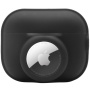 2 az 1-ben szilikon védőtok - AirPods Pro 2 (2022) / AirTag 1 / 2 - fekete