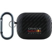 Oracle Red Bull Racing karbon mintás tok AirPods Pro 2-höz - fekete