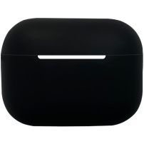 Szilikon védőtok - AirPods Pro 2 (2022) Lightning konektorral - fekete