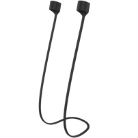 Elveszítésgátló szilikon tartó - AirPods Pro 2 (2022) - fekete
