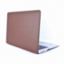 Tok bőr felülettel - MacBook Air 13" (A1237 / A1304 / A1369 / A1466) - barna