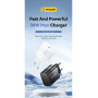 ESSAGER X9 GaN gyorstöltő adapter USB-C porttal - 30W - fekete