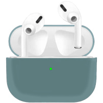 Ultra vékony szilikon tok AirPods Pro - üveg zöld
