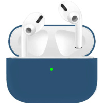 Ultra vékony szilikon tok AirPods Pro - éjféli kék