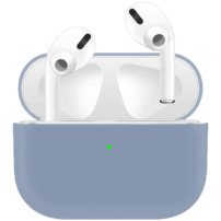 Ultra vékony szilikon tok AirPods Pro - levandula szürke
