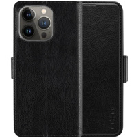 FIXED Opus flip cover borító - iPhone 13 Pro - fekete