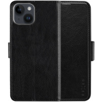 FIXED Opus flip cover borító - iPhone 14 Plus - fekete