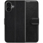 FIXED Opus flip tok iPhone 16-hoz - fekete