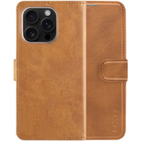 FIXED Opus flip tok iPhone 16 Pro Max készülékhez - barna