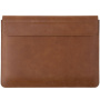 FIXED Oxford bőr borító rekesszel Folio billentyűzet - iPad Pro 12,9" (2018-2022) - barna