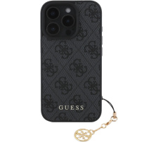 Guess 4G Charms borító iPhone 16 Pro Max készülékhez - szürke
