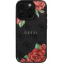Guess 4G Roses tok rózsamintával és MagSafe iPhone 16 Pro Max készülékhez - szürke