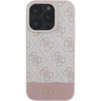 Guess 4G Stripe borító iPhone 16 Pro Max telefonhoz - rózsaszín