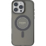 Guess IML Rhinestones Gyűrűburkolat MagSafe-el* iPhone 16 Pro készülékhez - szürke