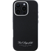 Karl Lagerfeld Hotel RSG borító iPhone 16 Pro Max készülékhez - fekete