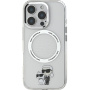 Karl Lagerfeld IML Karl és Choupette burkolat MagSafe-el* iPhone 16 Pro Max készülékhez - átlátszó