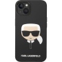 Karl Lagerfeld Karl Head szilikon tok - iPhone 14 Plus - fekete