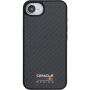 Oracle Red Bull Racing Carbon Shiny Logo MagSafe tok iPhone 16e / 17e készülékhez - fekete