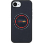 Oracle Red Bull Racing Red Ring bőr tok MagSafe-szel iPhone 16e / 17e készülékhez - sötétkék