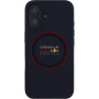 Oracle Red Bull Racing Red Ring szilikon tok MagSafe-el* iPhone 16-hoz - sötétkék