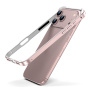 Védőkeret iPhone 17 Pro Max számára - rozéarany