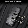 COOLBELL CB-8308 hátizsák külső USB porttal és cipzárzárral iPad / MacBook készülékekhez 17"-ig - sötétkék