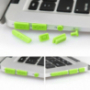 12az1 szilikon porálló csatlakozó dugók pro MacBook Pro Retina 13" / 15" a Air 11" / 13" ra- zöld