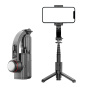 CYKE L18S Bluetooth selfie bot tripoddal, Gimbal stabilizátorral és világítással iPhone-hoz - fekete