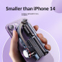 CYKE L18S Bluetooth selfie bot tripoddal, Gimbal stabilizátorral és világítással iPhone-hoz - fekete