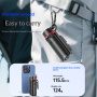 CYKE F07 mini Bluetooth szelfibot tripoddal iPhone-hoz - fekete