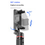 CYKE F07 mini Bluetooth szelfibot tripoddal iPhone-hoz - fekete